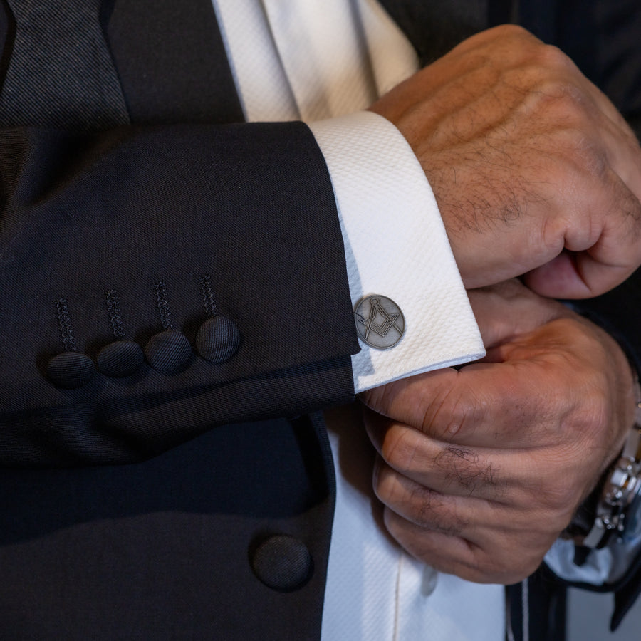 Cufflinks - Freemasons NSW & ACT (Round)