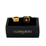 Cufflinks - Black Square and Compasses