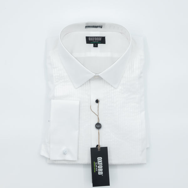 Dinner Shirt with Front Pleats