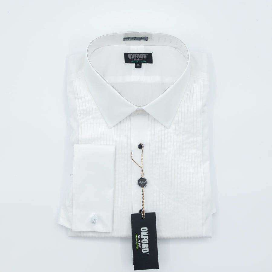 Dinner Shirt with Front Pleats