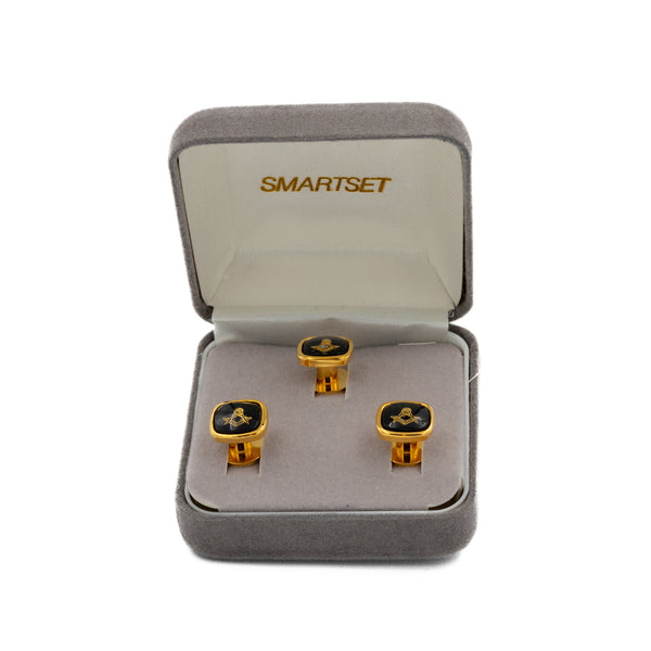 Dress Studs - Black S&C