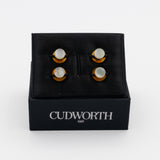 Dress Studs - Pearl Mushroom