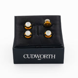 Dress Studs - Pearl Mushroom