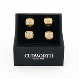 Dress Studs - White S&C
