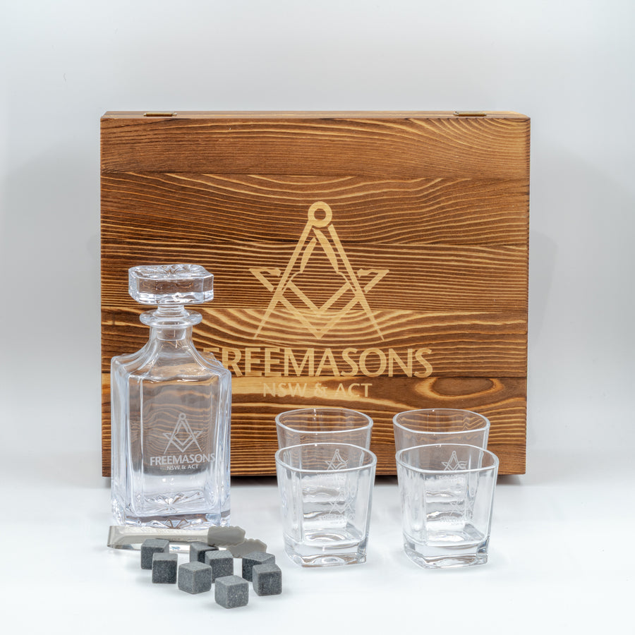 Gift Pack- Premium Whisky Decanter & Glass Set